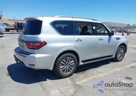 2021 Nissan Armada Sv 2Wd from USA, damaged, VIN JN8AY2AC3M9147758